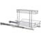 Household Essentials Glidez Lined 2-Tier Cabinet Organizer